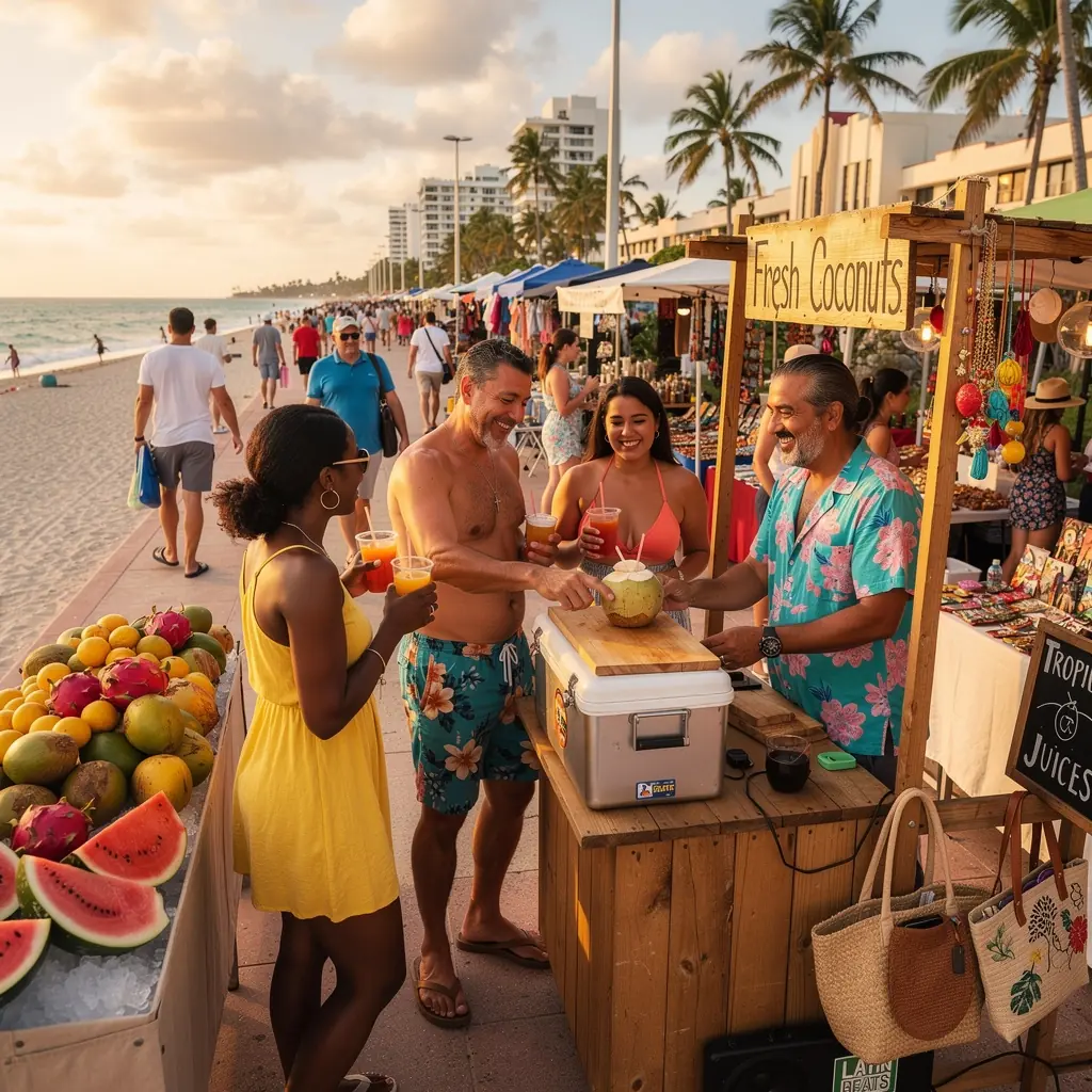Widok na stoisko z przyprawami i ziołami w lokalnym targu.